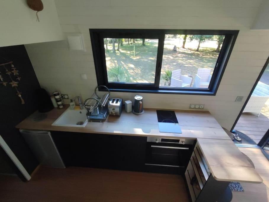 فيلا Tiny House Chez Caroline Gaillan-en-Médoc المظهر الخارجي الصورة
